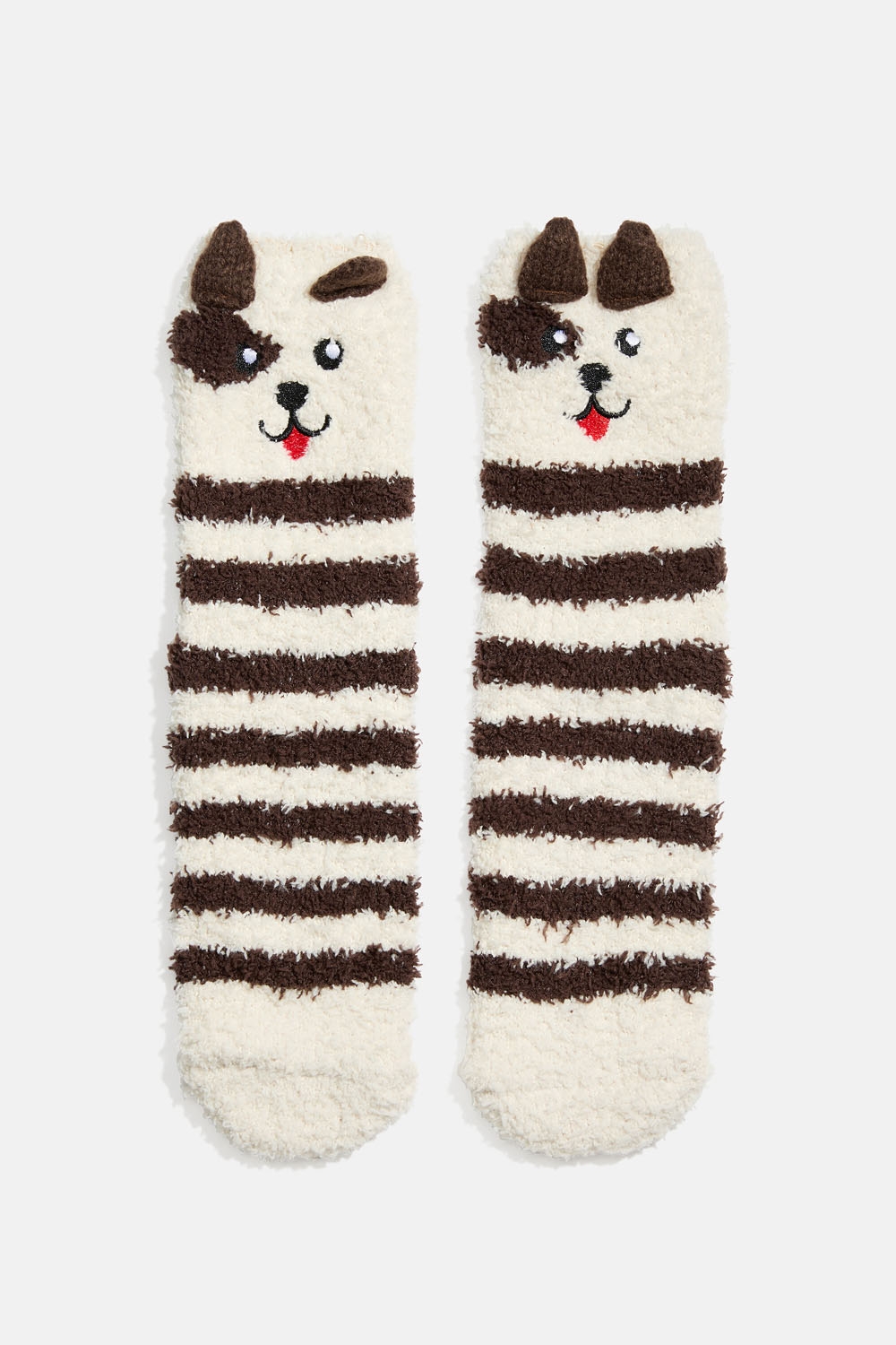 Plyssede sokker med hund i gruppen Store week / hos Glitter (109000328400)