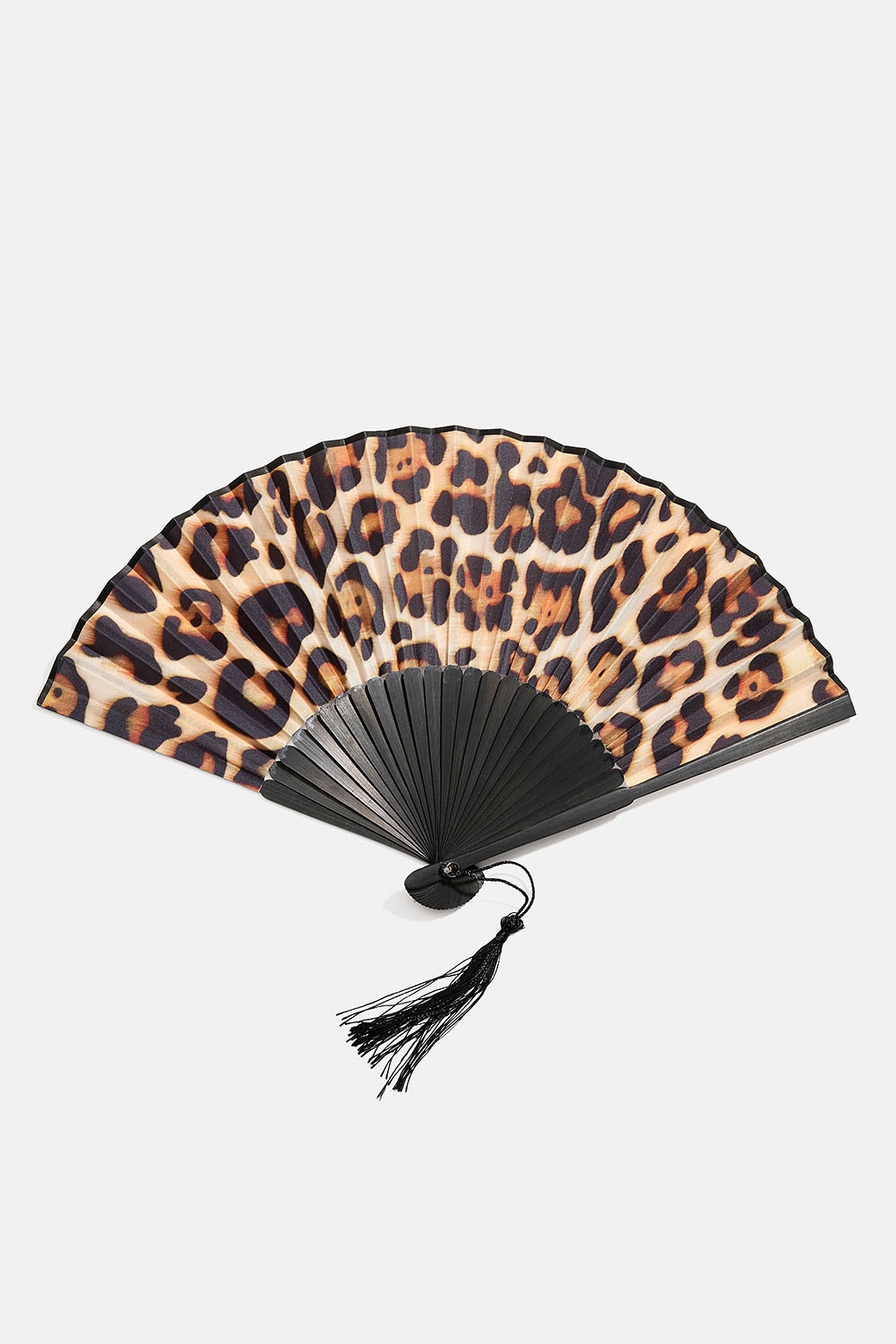 Vifte i leopardmønster med kvast i gruppen Accessories hos Glitter (109000460500)