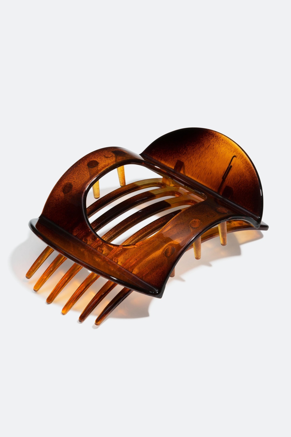 Flad hårklemme, stor 10 cm i gruppen Håraccessories / Spænder & klemmer / Hårklemmer hos Glitter (147013)