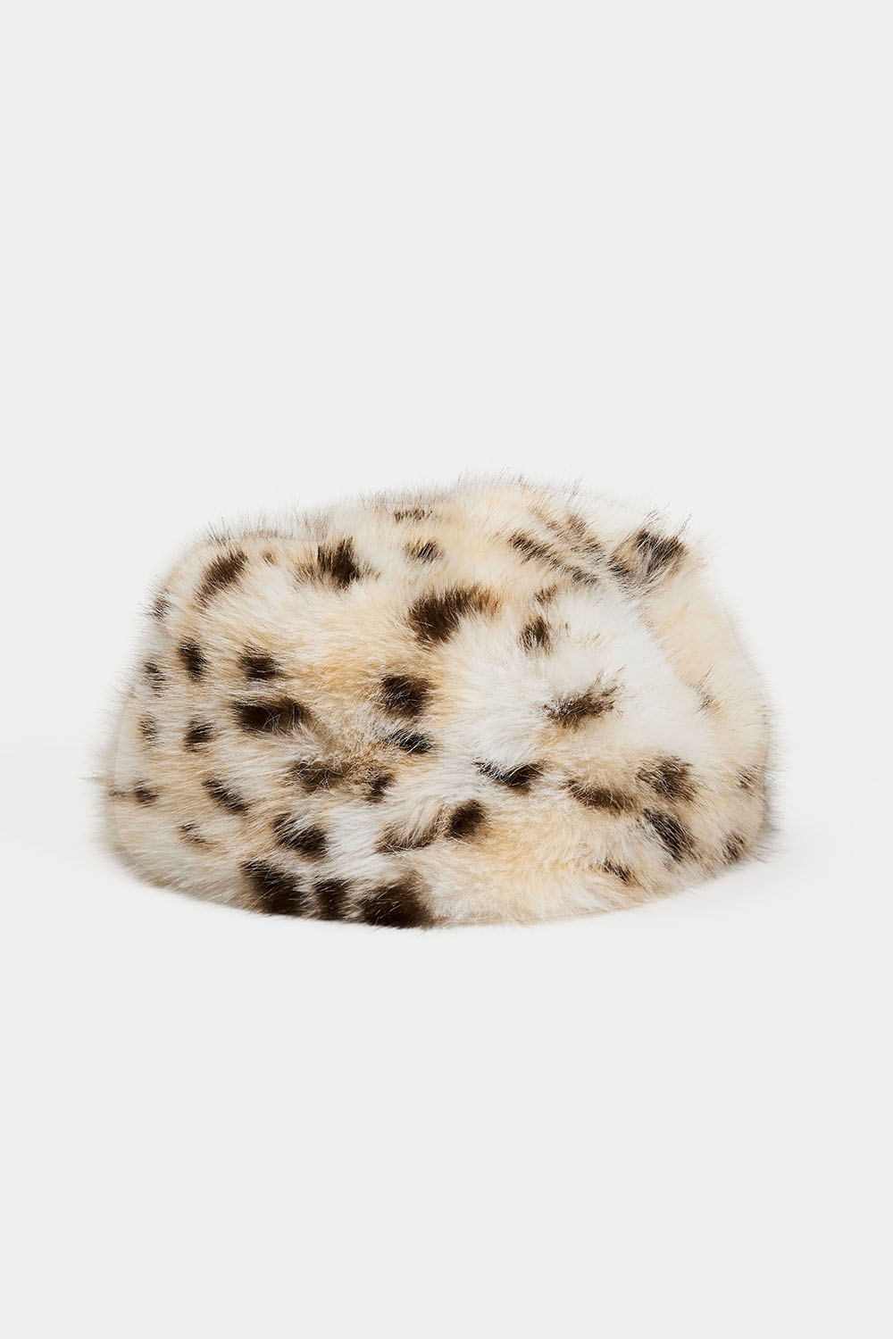 Leopardmønstret hat i kunstpels i gruppen Accessories / Strik / Huer hos Glitter (171001880900)