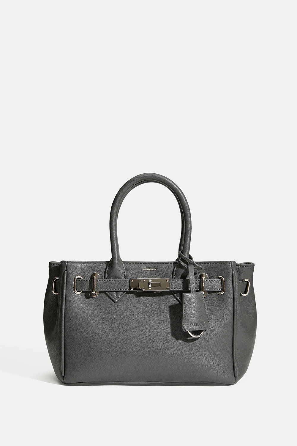 Lille grå shopper med bæltedetalje i gruppen Tasker / Shoppere hos Glitter (172001739700)