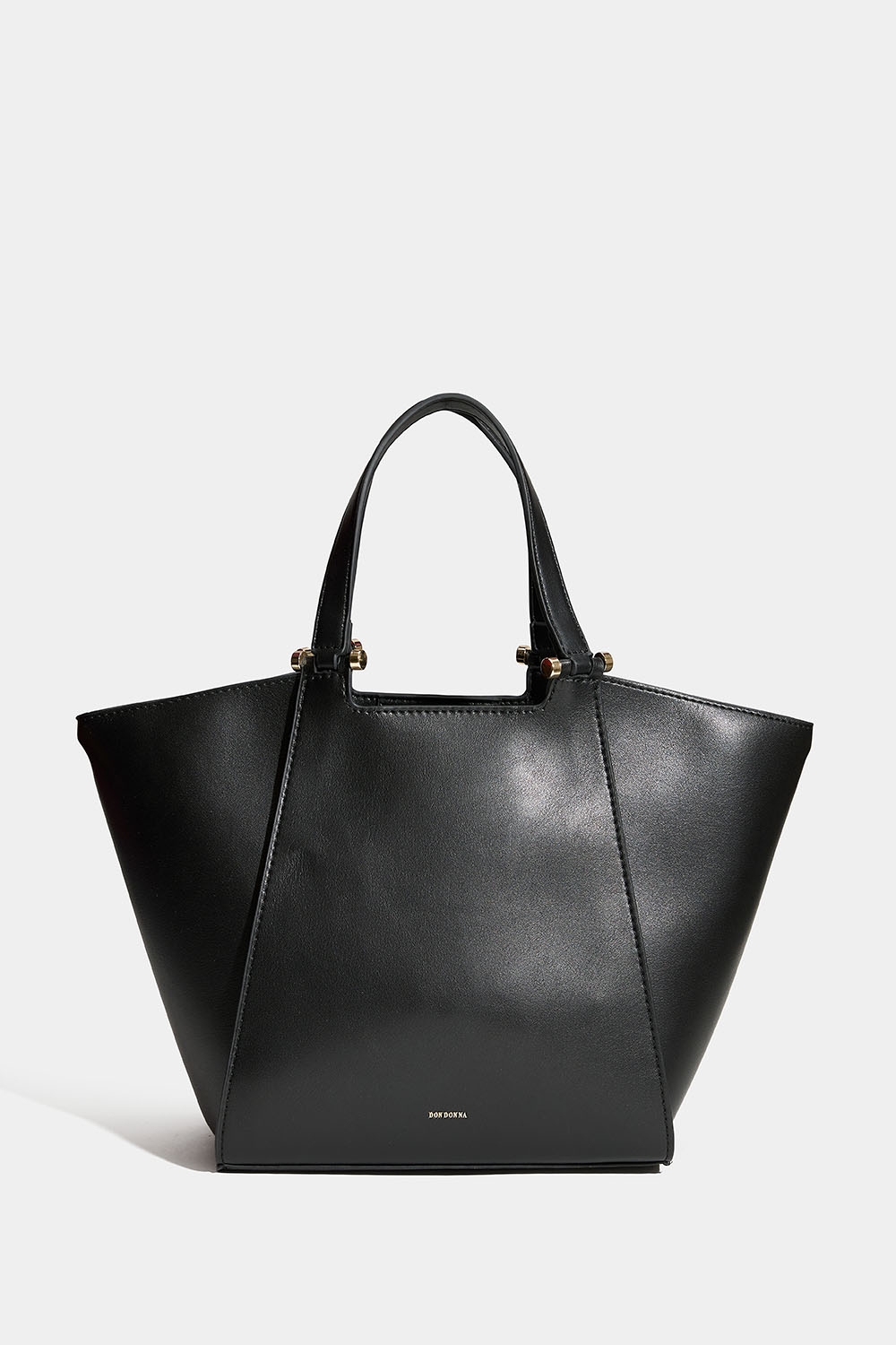 Lille sort tote bag med dobbelt skulderrem i gruppen Tasker / Shoppere hos Glitter (172001969000)