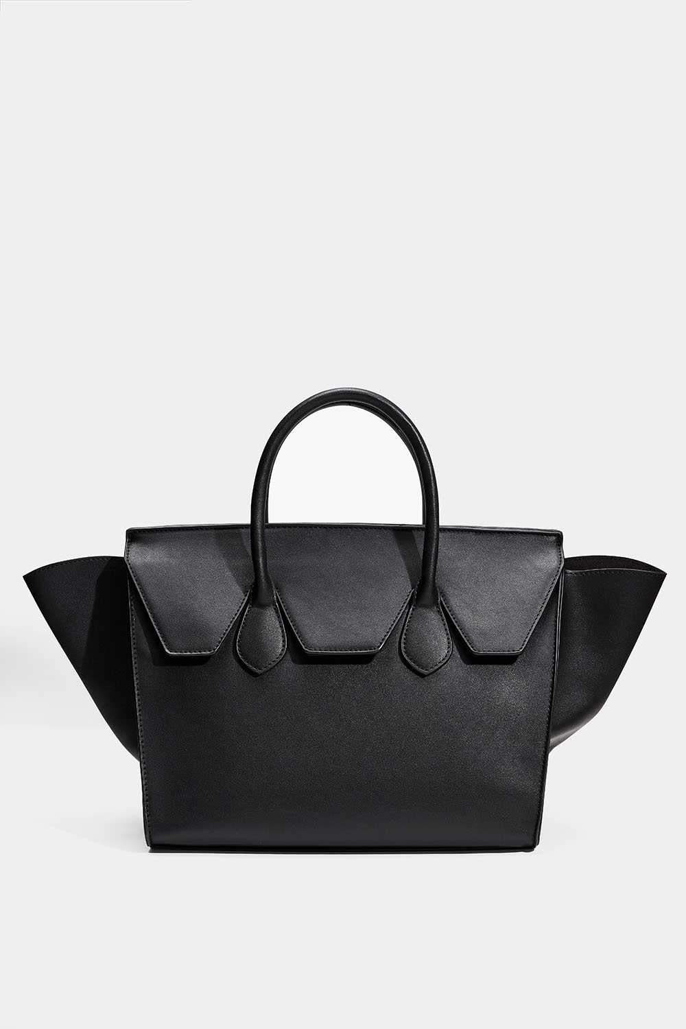 Sort struktureret tote bag i gruppen Tasker hos Glitter (172002069000)
