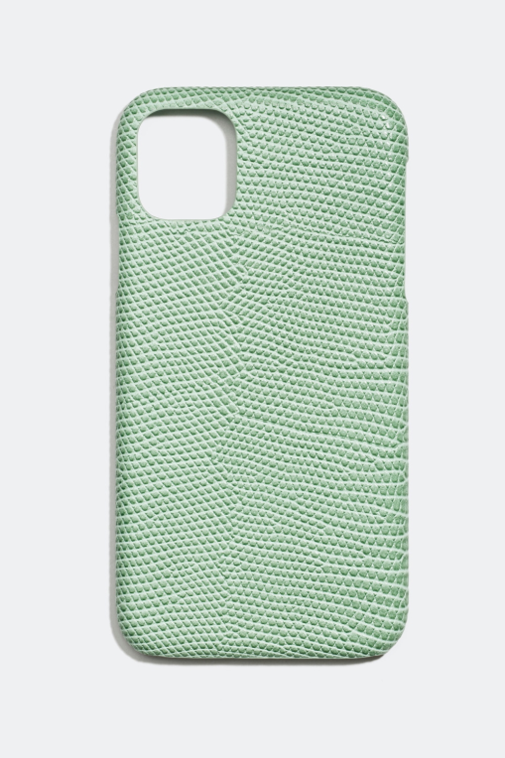 Grønt mobilcover med slangeskindsmønster, iPhone i gruppen Tilbehør / Mobiltilbehør / Mobilcovers / iPhone 11 / XR hos Glitter (17400008)