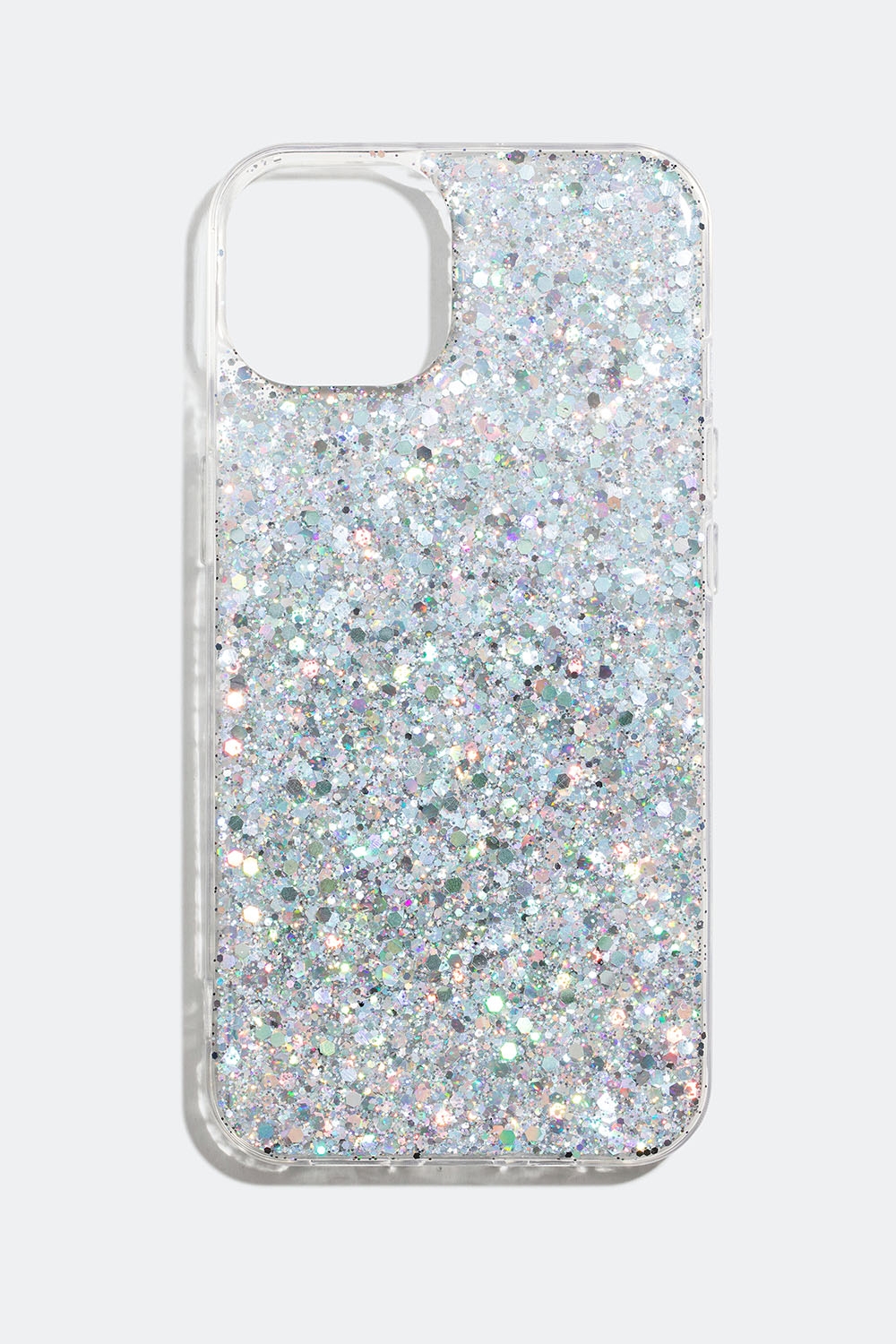 Gennemsigtigt mobilcover med glitter i gruppen Accessories / Mobiltilbehør / Mobilcovers hos Glitter (1740003334)