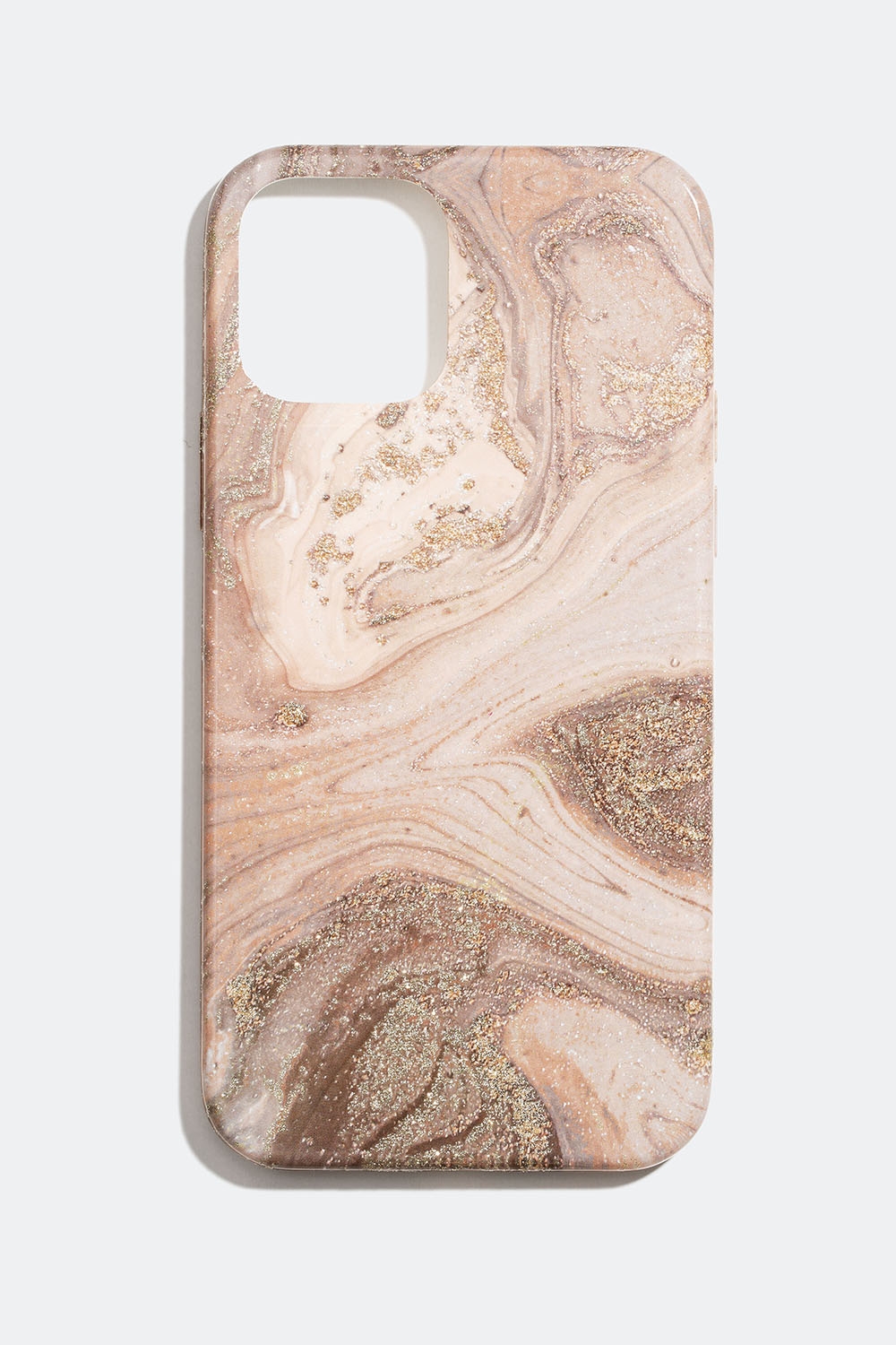 Rosa mobilcover med marmoreret mønster, iPhone 12/12 PRO i gruppen Accessories / Mobiltilbehør / Mobilcovers / iPhone 12 / 12 PRO hos Glitter (174000405412)
