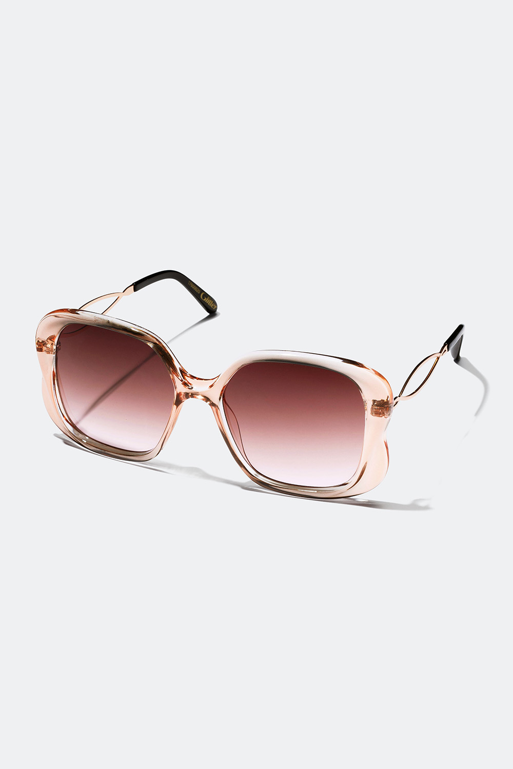 Oversize solbriller i 70'er-stil i gruppen Solbriller hos Glitter (17600020)