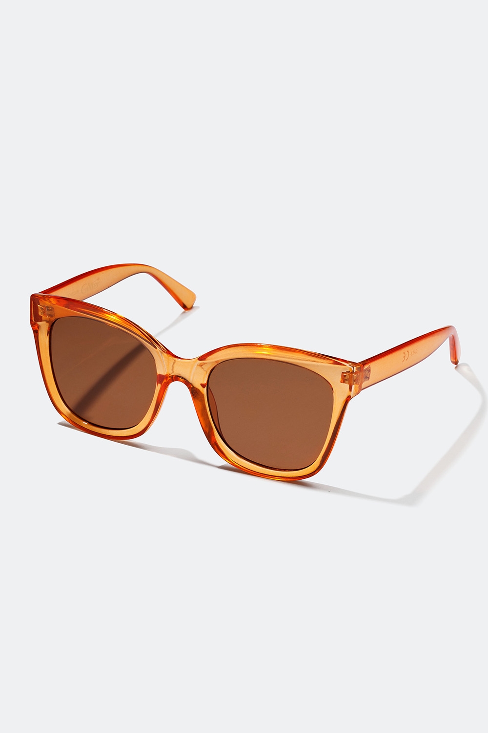 Solbriller med stel i orange i gruppen Solbriller hos Glitter (176000454500)