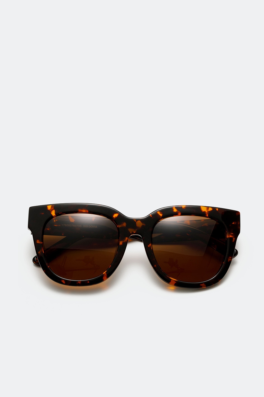Brune skildpaddemønstrede solbriller i gruppen Don Donna - solbriller hos Glitter (176000760700)