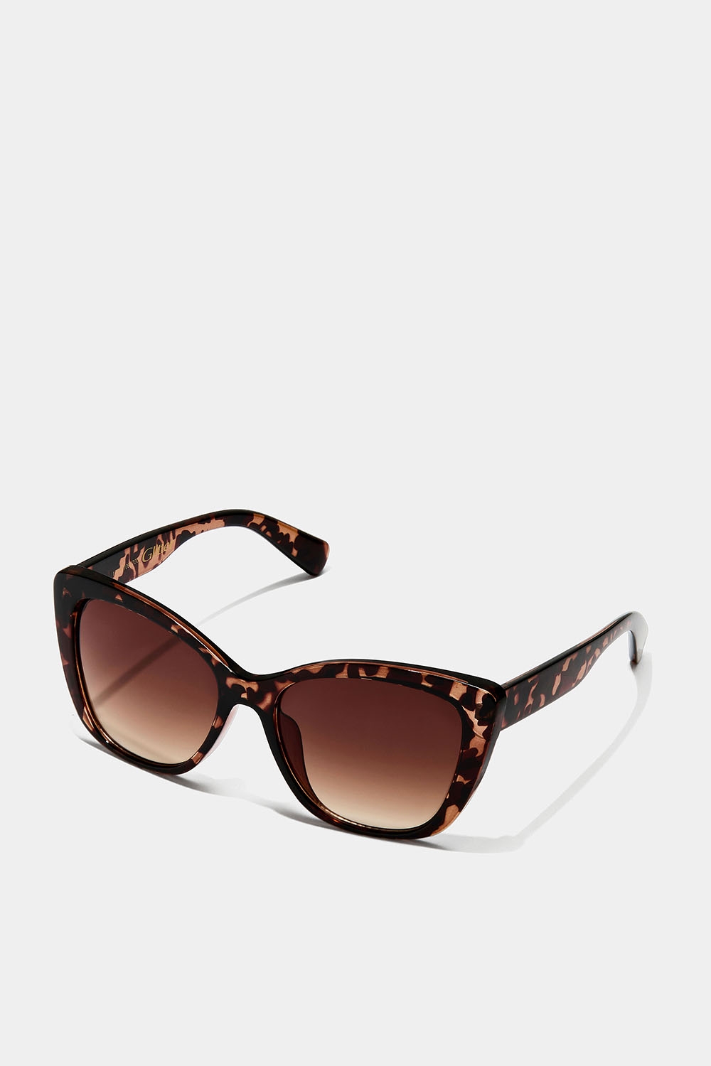 Cateye-solbriller med skildpaddemønster i gruppen Accessories / Solbriller hos Glitter (176001090700)