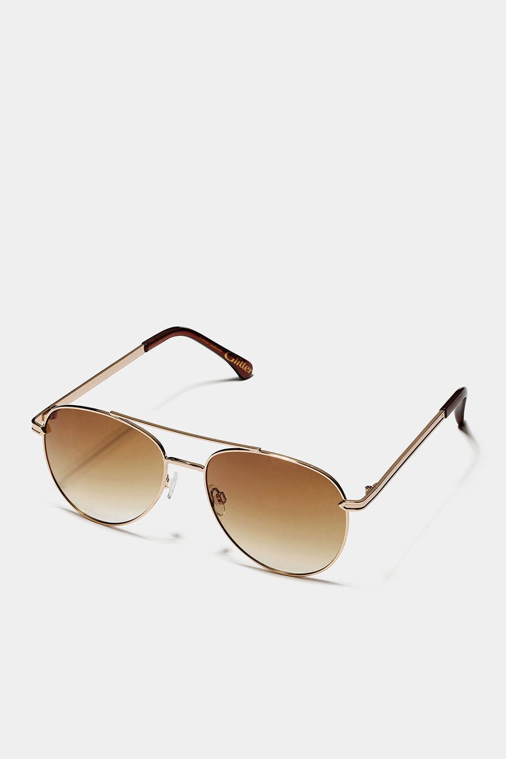 Klassiske pilotsolbriller med bruntonede glas i gruppen Accessories / Solbriller hos Glitter (176001538000)