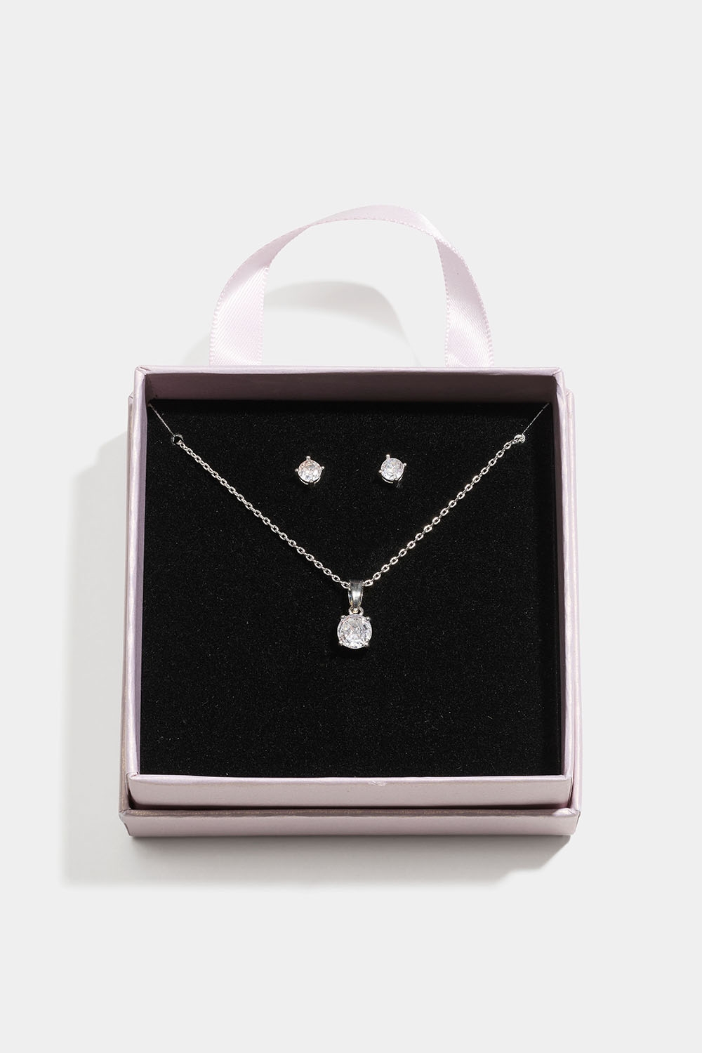 Smykkesæt med glassten i gaveæske i gruppen Smykker / Øreringe hos Glitter (209000371002)