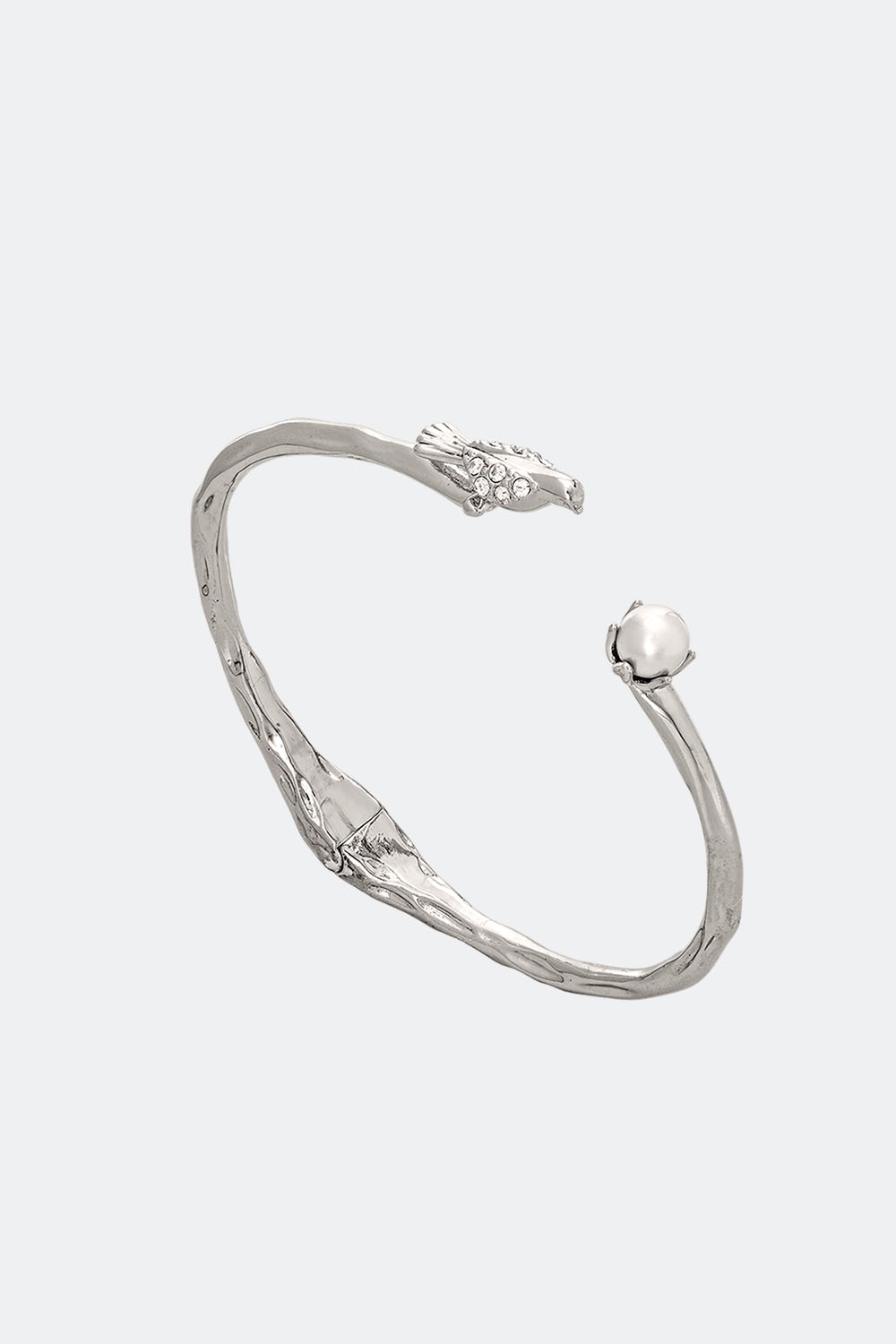 Eden bracelet - Ivory (Silver) i gruppen Lily and Rose - Armbånd hos Glitter (251000091001)