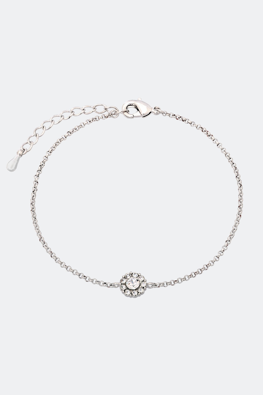 Petite Miss Sofia bracelet - Crystal (Silver) i gruppen Lily and Rose - Armbånd hos Glitter (251000140201)