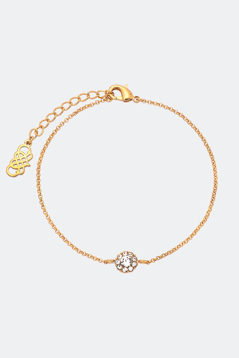 Petite Miss Sofia bracelet - Crystal (Gold) i gruppen Lily and Rose - Armbånd hos Glitter (251000140202)