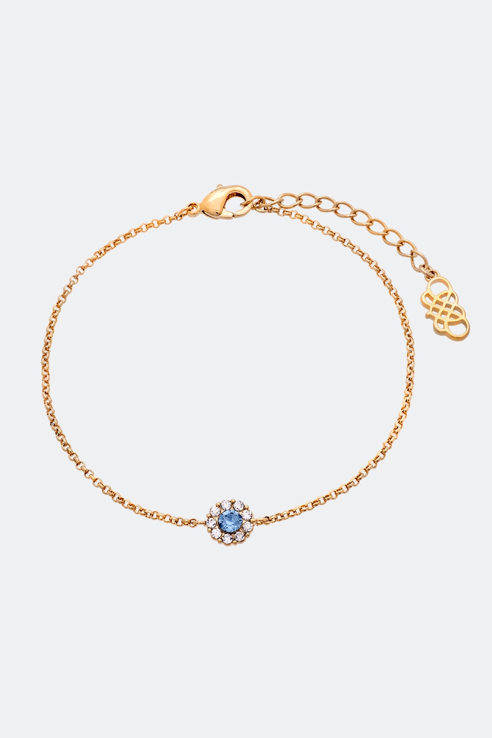 Petite Miss Sofia bracelet - Light sapphire i gruppen Lily and Rose - Armbånd hos Glitter (251000147102)