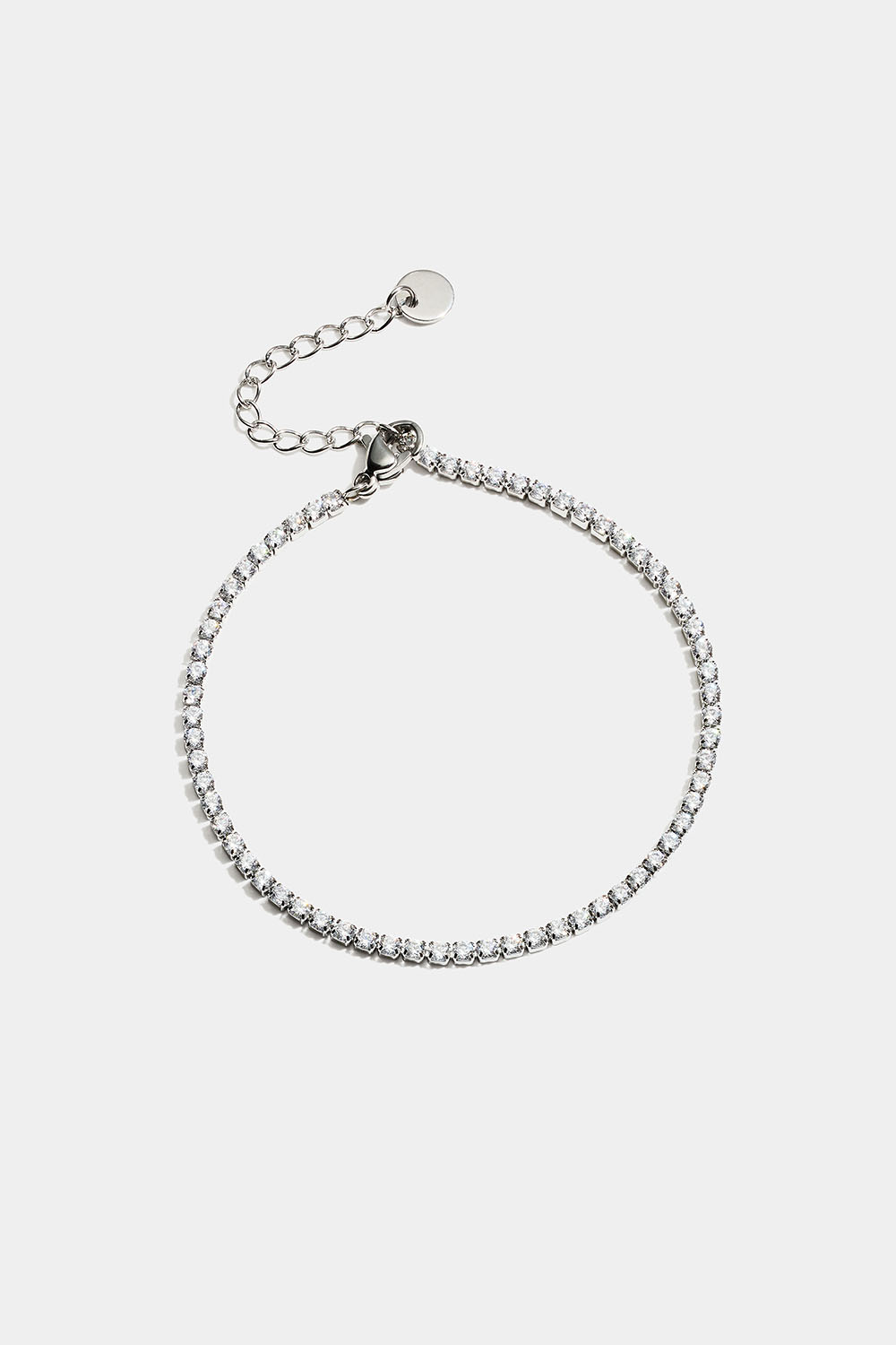 Tennisarmband i stål med Cubic Zirconia i gruppen Stål / Armbånd i stål hos Glitter (251001511601)
