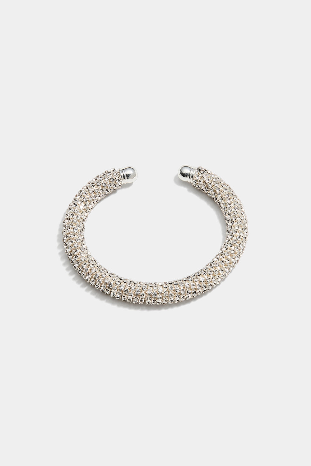 Afrundet armring med similisten i gruppen Smykker / Armbånd hos Glitter (251001611001)
