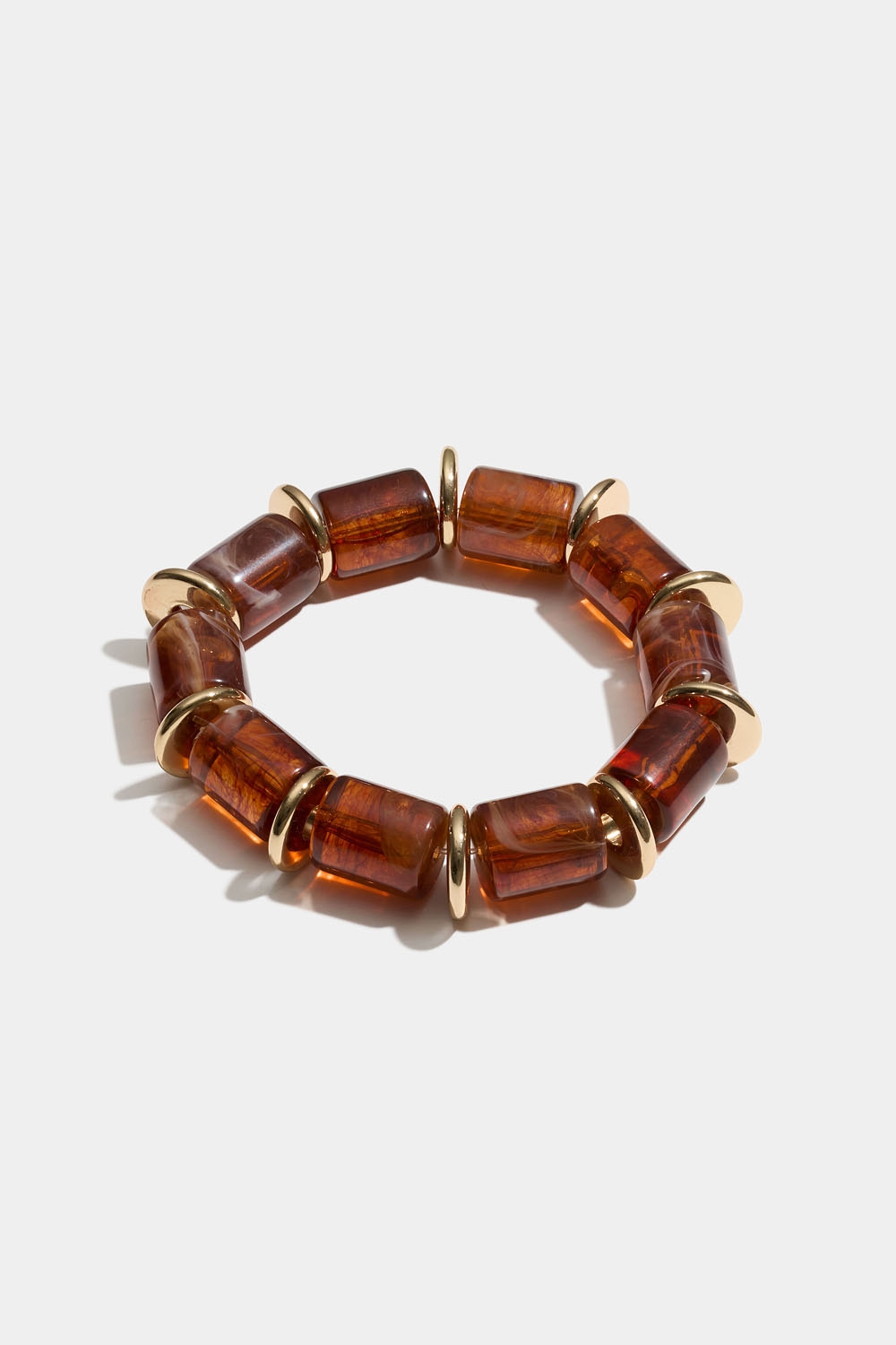 Armbånd i imiteret rav i gruppen Smykker / Armbånd hos Glitter (251001688002)