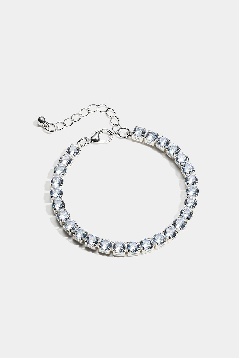 Armbånd med firkantede glassten i gruppen Smykker / Armbånd / Similiarmbånd hos Glitter (251001850201)