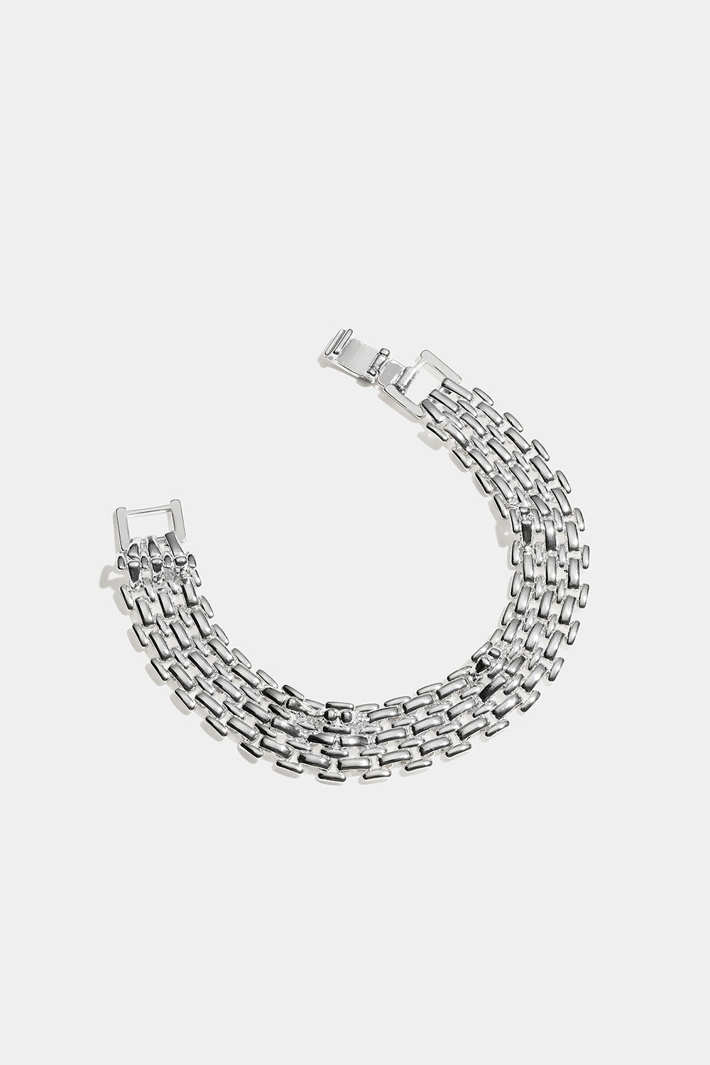 Bredt armbånd med tæt kæde i gruppen Smykker / Armbånd / Brede hos Glitter (251001961001)