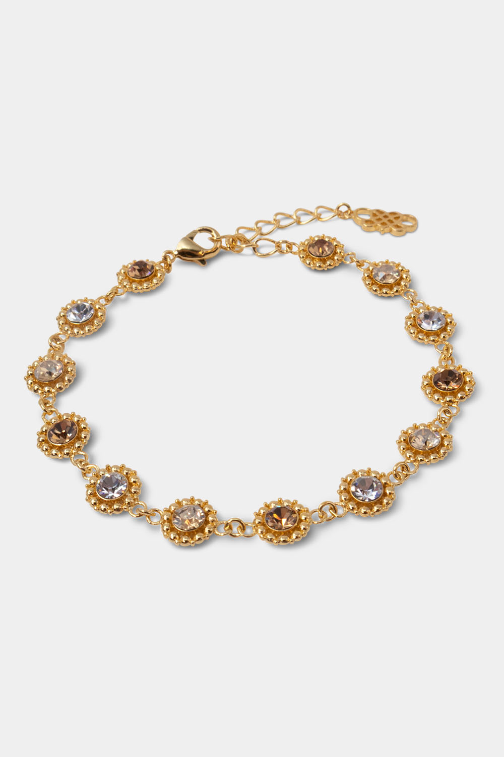 Florence bracelet - Champagne i gruppen Lily and Rose - Armbånd hos Glitter (251002602000)