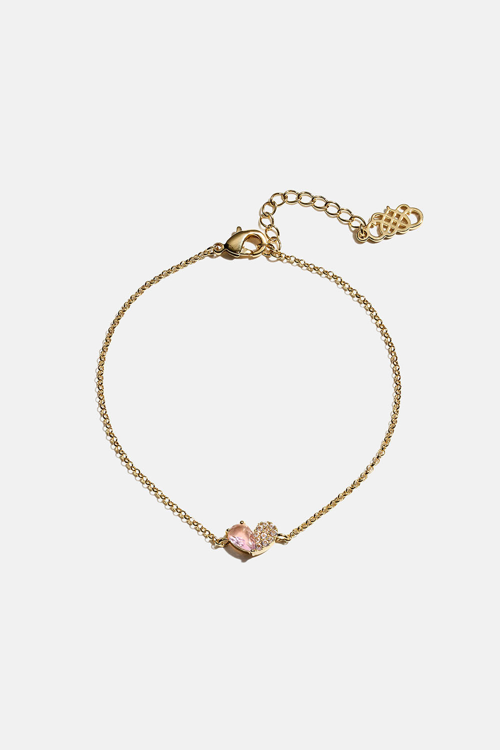 Charlotte bracelet - Light pink i gruppen Lily and Rose - Armbånd hos Glitter (251002612000)