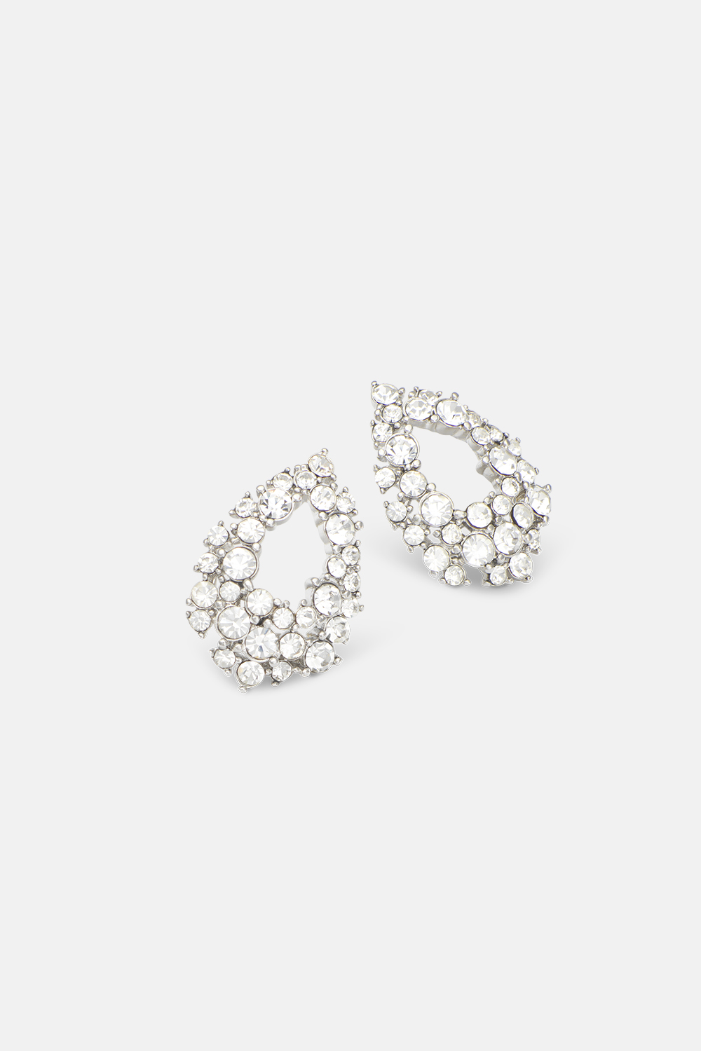 Petite Alice earrings - Crystal i gruppen Store week / hos Glitter (253000050201)