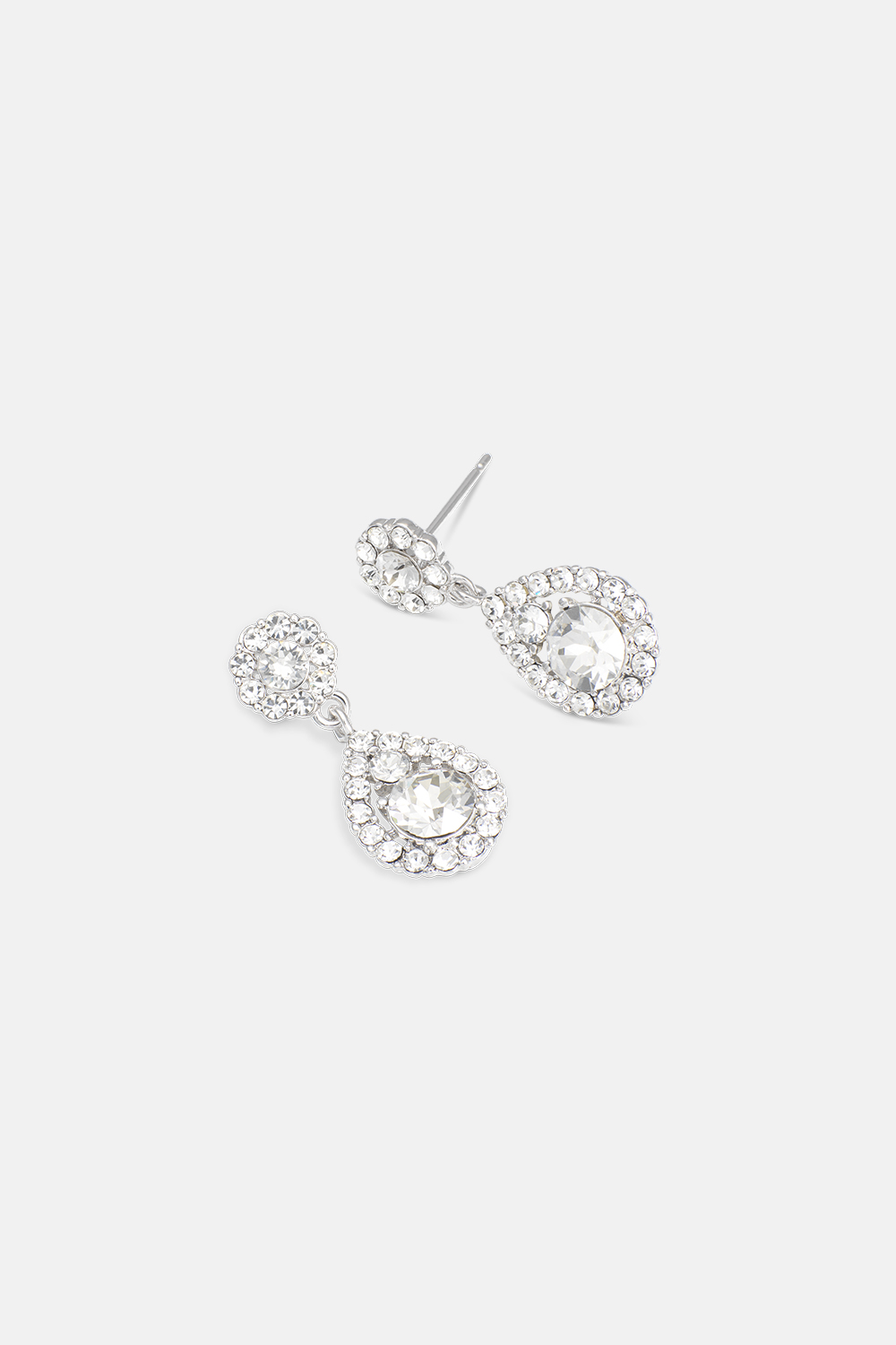 Petite Sofia earrings - Crystal i gruppen Store week / hos Glitter (253000140201)