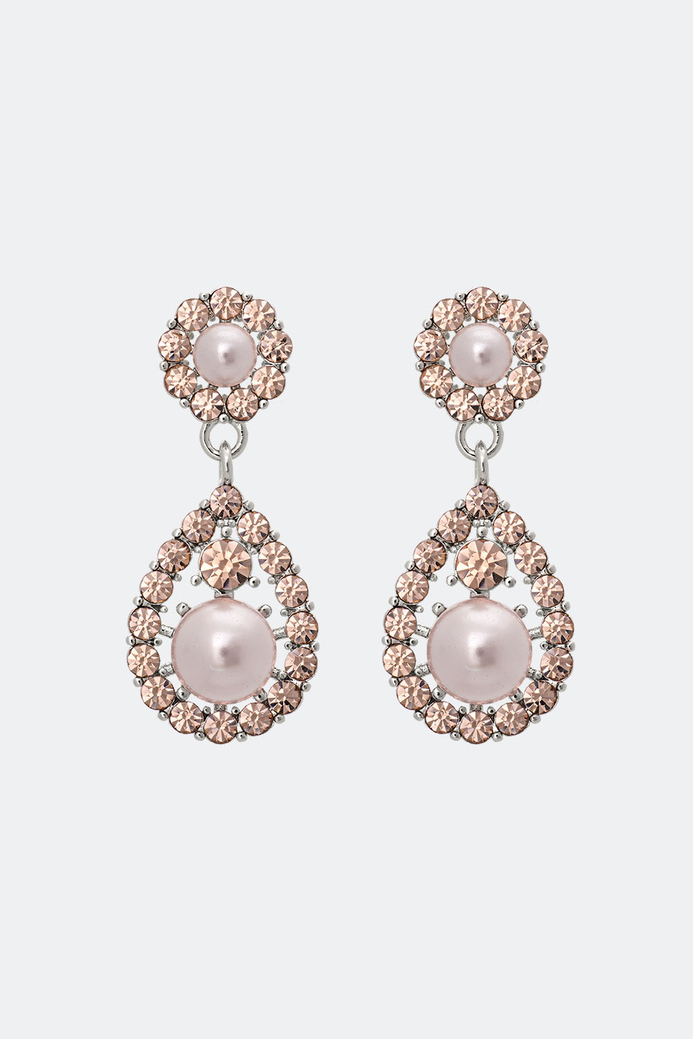 Petite Sofia pearl earrings - Rosaline pearl i gruppen Lily and Rose - Øreringe hos Glitter (253000495001)