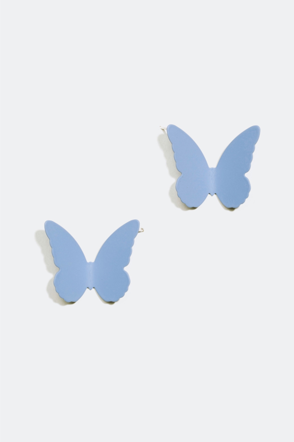 Blå øreringe med sommerfugle i gruppen Alle Smykker / Øreringe hos Glitter (25300085)