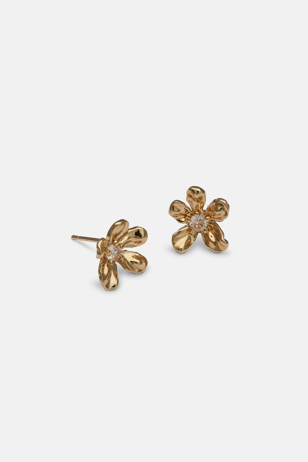 Petite Eponine stud earrings - Gold i gruppen Smykker / Øreringe / Ørestikker hos Glitter (253001642002)