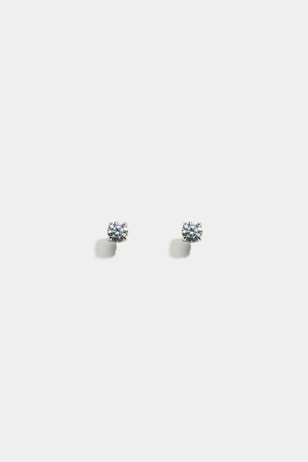 Små studs i stål med Cubic Zirconia i gruppen Stål / Øreringe i stål hos Glitter (253009231601)