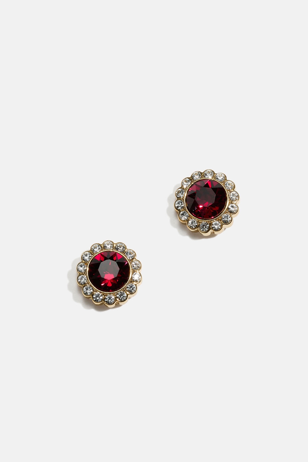 Miss Bea earrings - Ruby i gruppen Smykker / Øreringe / Ørestikker hos Glitter (253010646002)