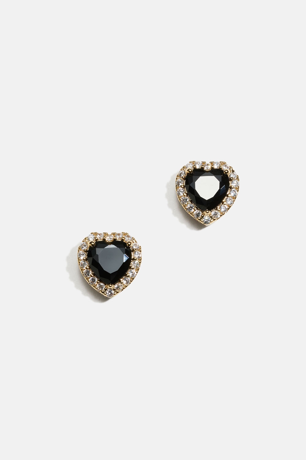 Delphine earrings - Jet i gruppen Smykker / Øreringe / Ørestikker hos Glitter (253010659002)