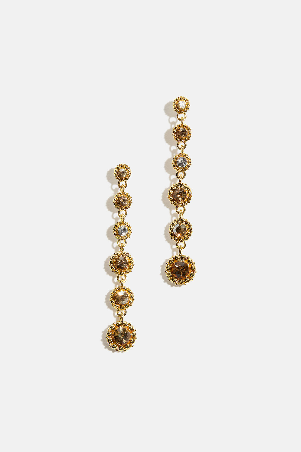 Florence earrings - Champagne i gruppen Lily and Rose - Øreringe hos Glitter (253746412000)