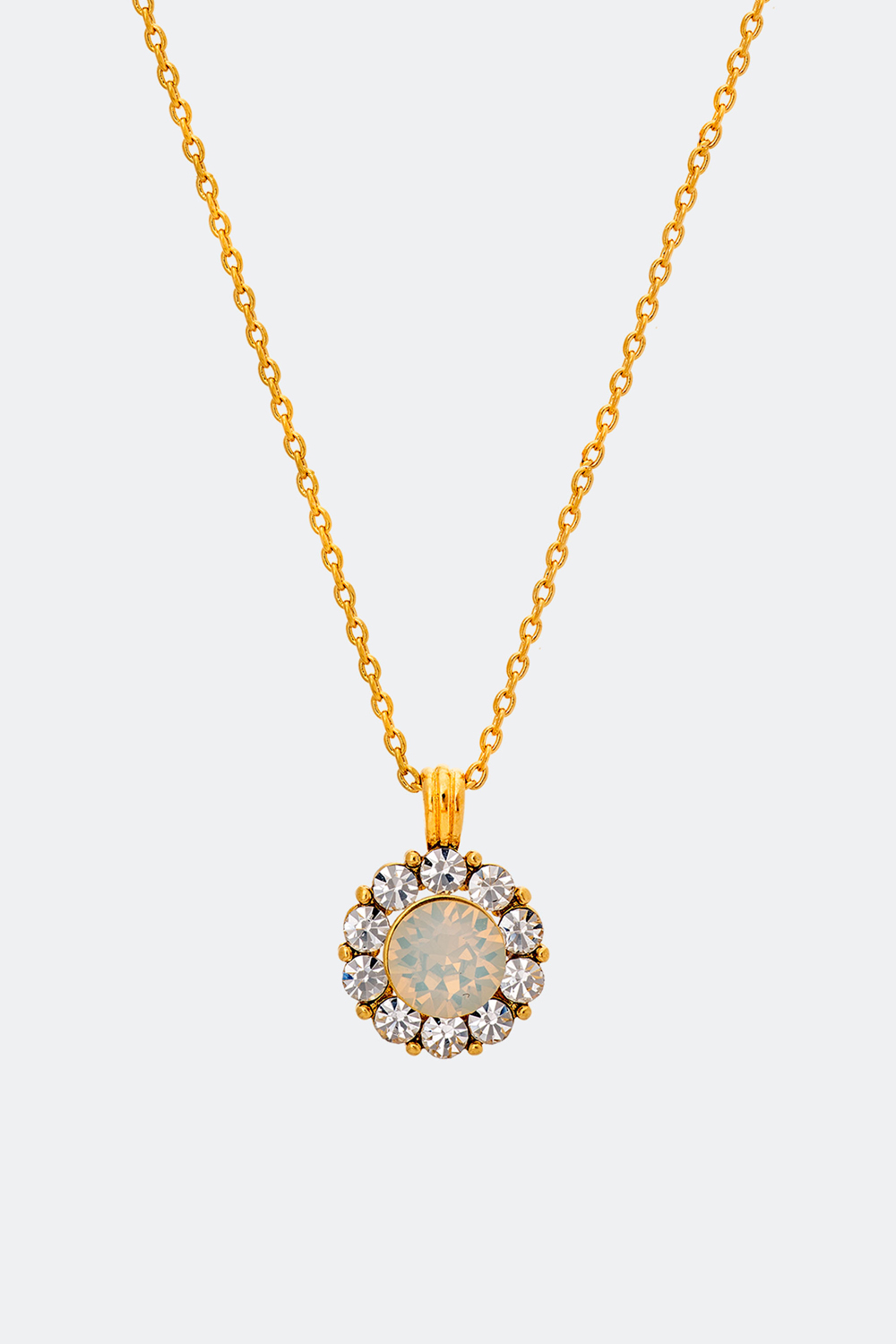 Sofia necklace - Ivory opal i gruppen Lily and Rose - Halskæder hos Glitter (254000103102)