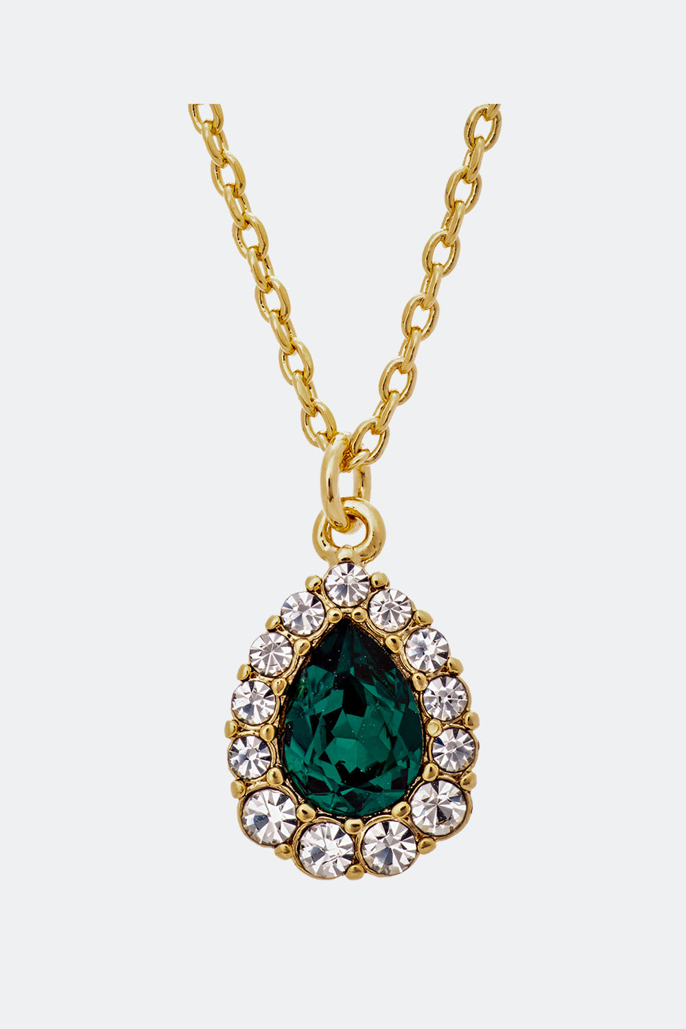Amelie necklace - Emerald i gruppen Lily and Rose - Halskæder hos Glitter (254000127502)