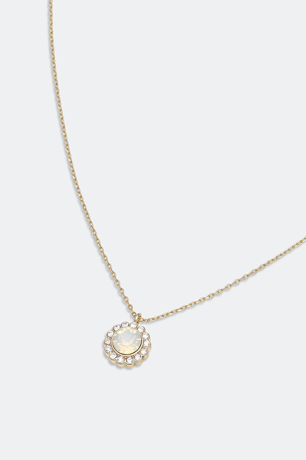 Miss Bea necklace - White opal i gruppen Lily and Rose - Halskæder hos Glitter (254000263102)