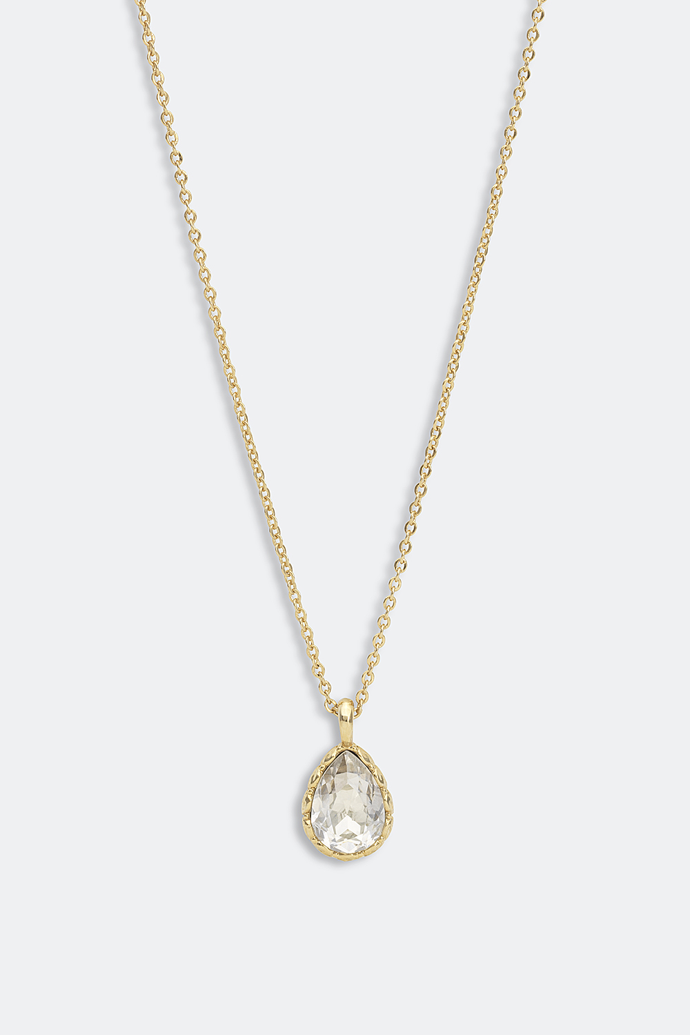 Zoe necklace - Crystal (Gold) i gruppen Lily and Rose - Halskæder hos Glitter (254000280202)