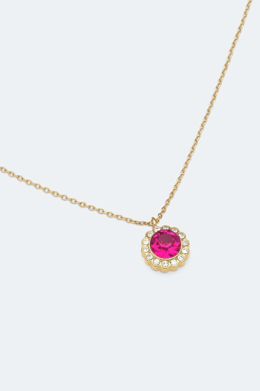 Miss Bea necklace - Intense pink i gruppen Lily and Rose - Halskæder hos Glitter (254000515502)
