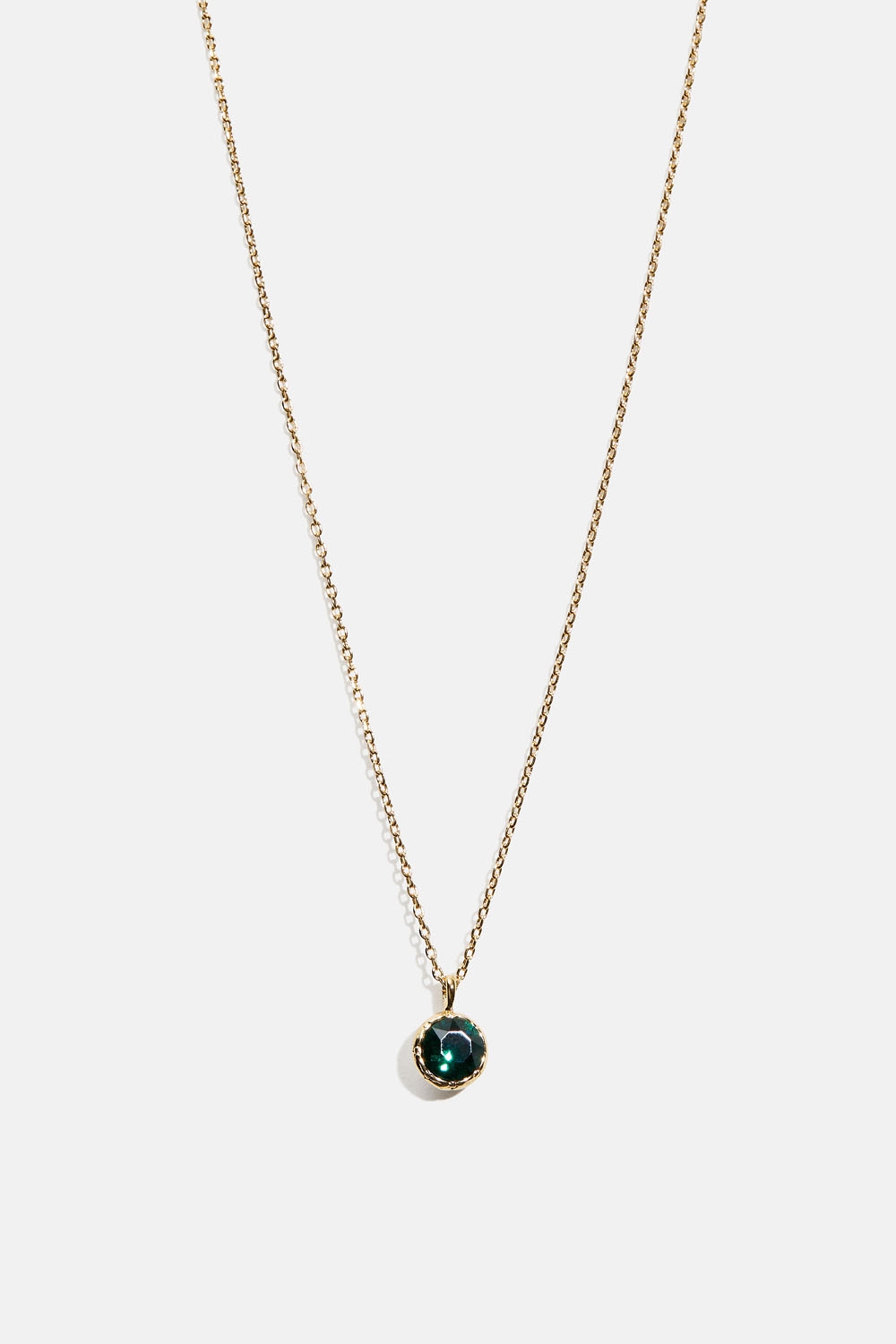 Miss Victoria necklace - Emerald i gruppen Smykker / Halskæder hos Glitter (254002567502)