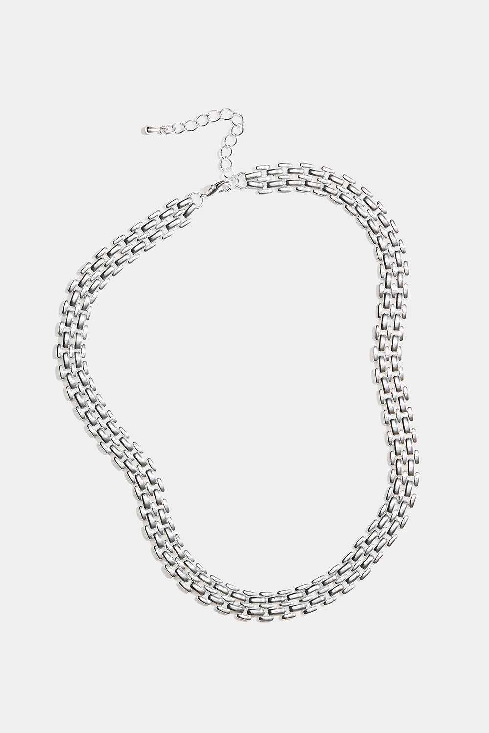 Bred halskæde med en tæt kæde i gruppen Smykker / Halskæder / Kæder hos Glitter (254002581001)