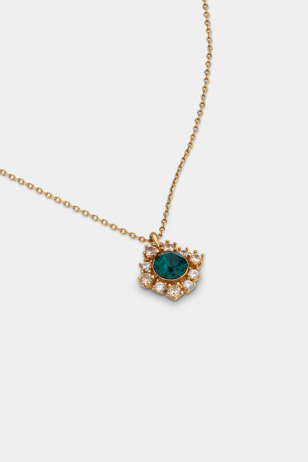 New Emily necklace Emerald i gruppen Store week / hos Glitter (254002637502)