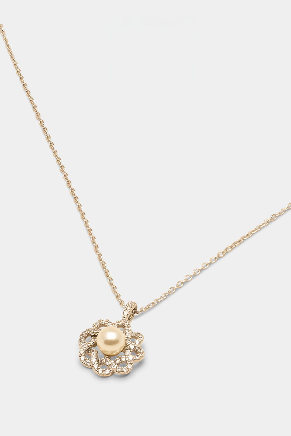 Fleur necklace - Ivory i gruppen Lily and Rose - Halskæder hos Glitter (254429071000)