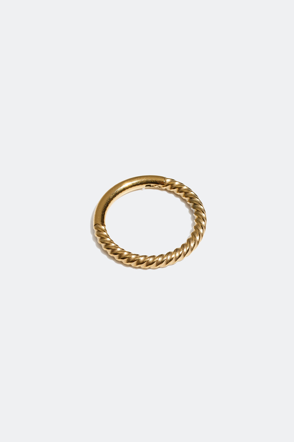 Guldfarvet piercingring, 8 mm, clicker i gruppen Smykker / Piercinger hos Glitter (255000522000)