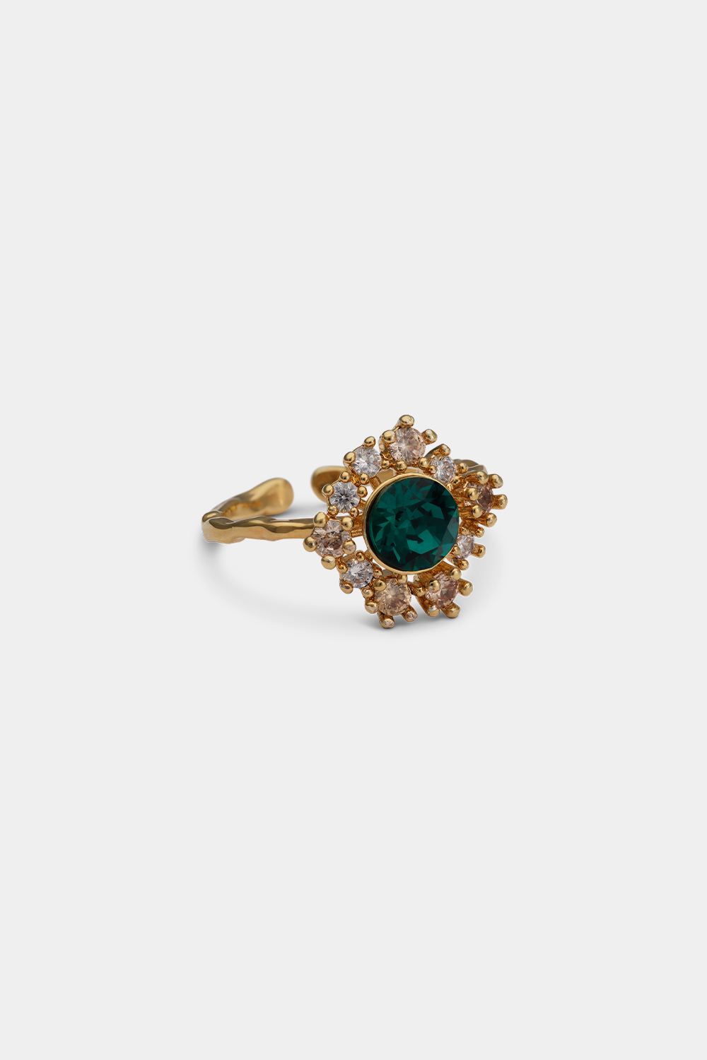 New Emily ring - Emerald i gruppen Store week / hos Glitter (256001777502)