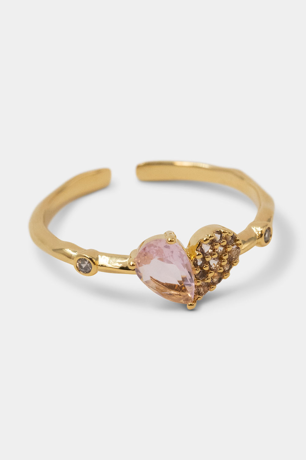 Charlotte ring - Light pink i gruppen Lily and Rose - Ringe hos Glitter (256002542000)