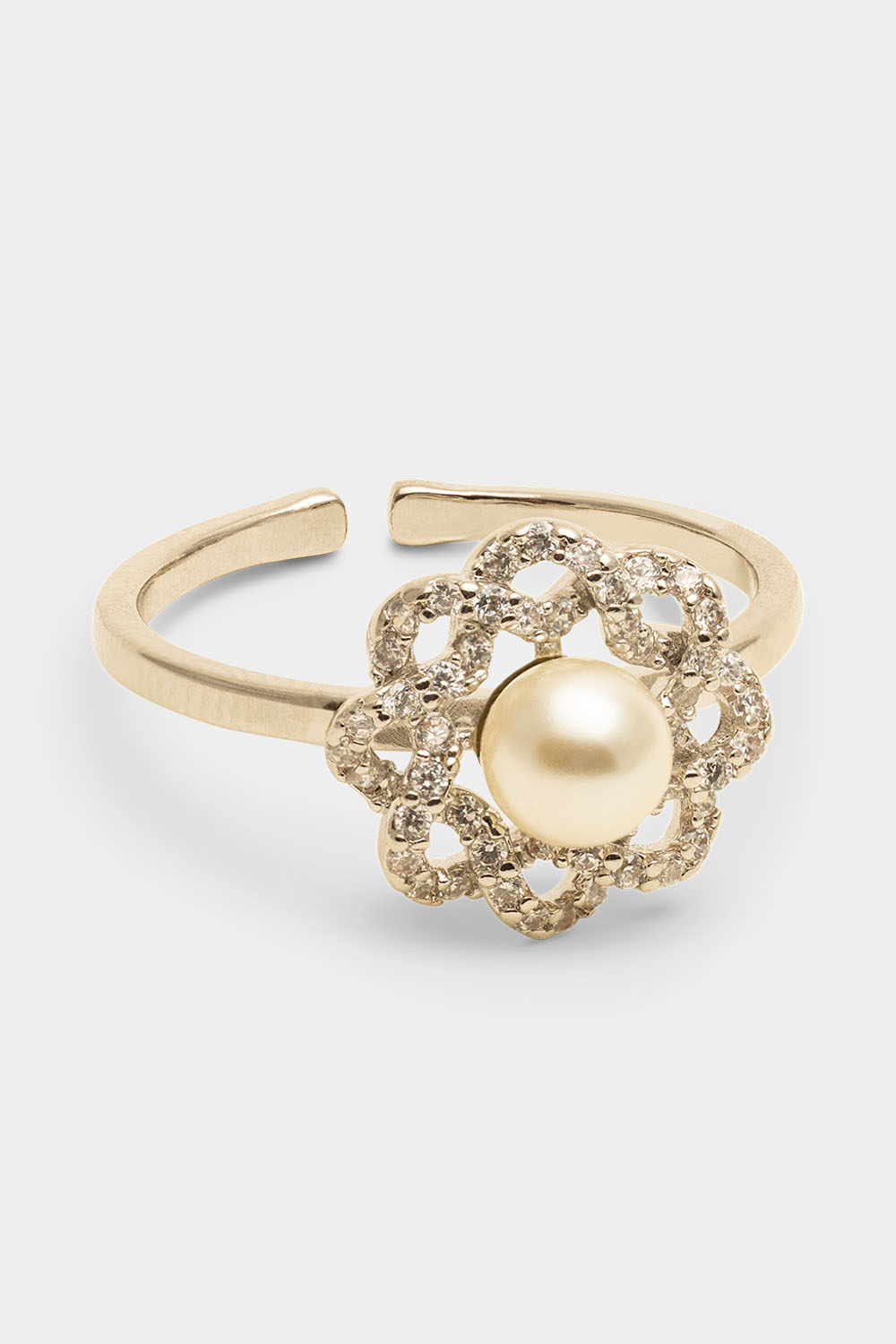 Fleur ring - Ivory i gruppen Lily and Rose - Ringe hos Glitter (256002551000)