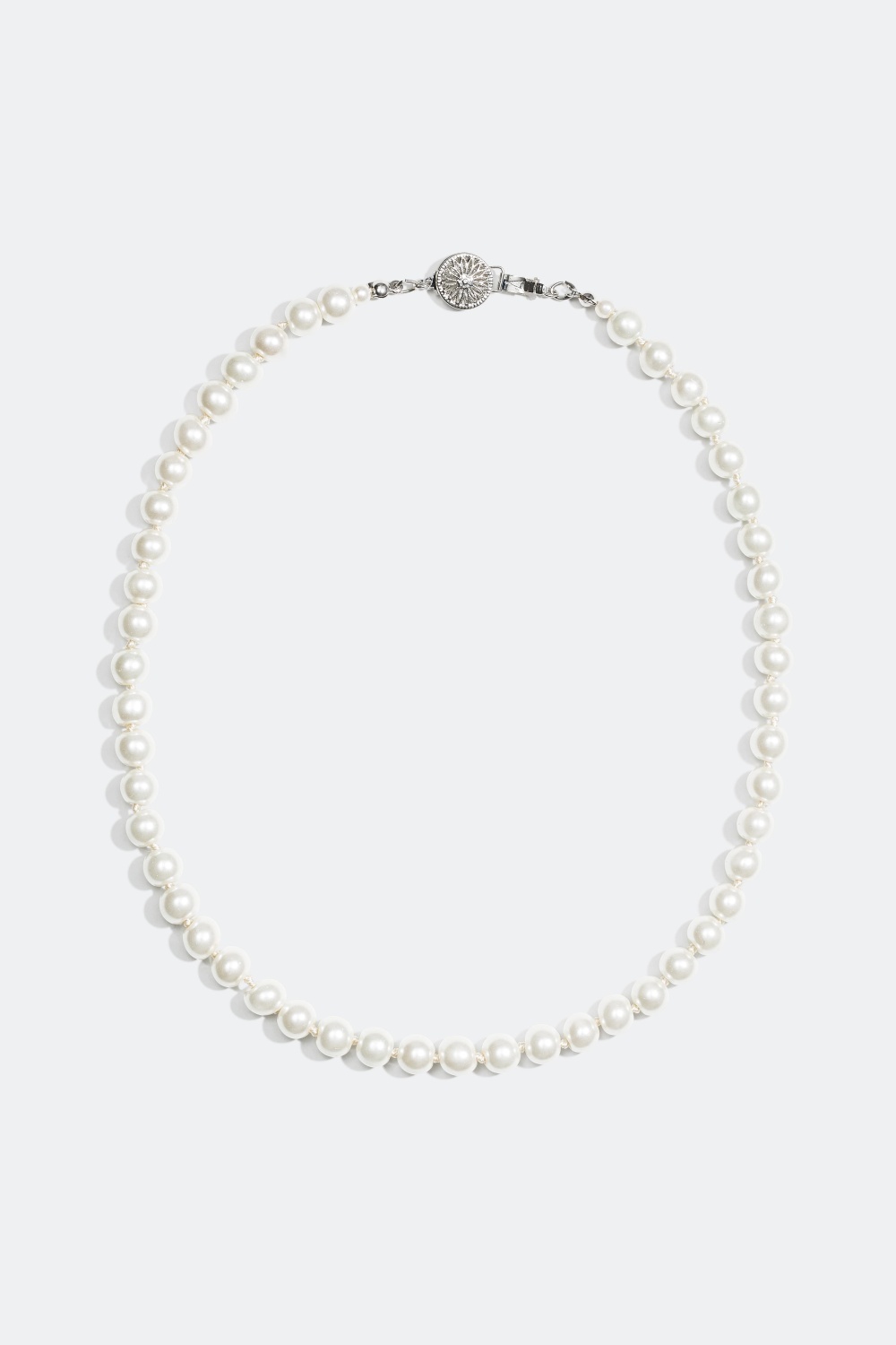 Halskæde med plast-perler, 48 cm i gruppen Smykker / Halskæder hos Glitter (305436)